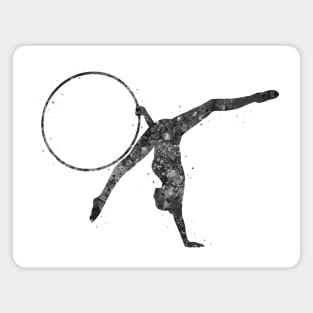 Rhythmic gymnastics hoop Magnet